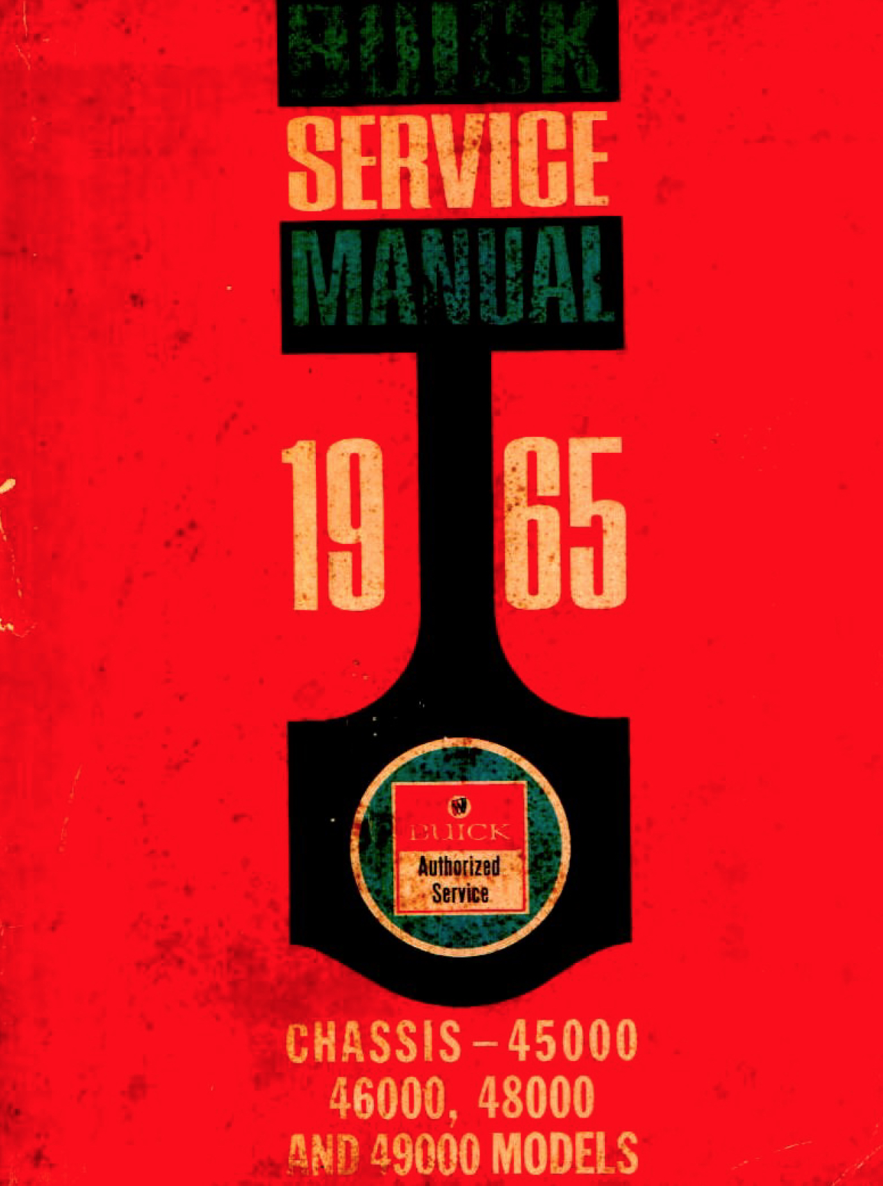 Service Manual for the Buick Riviera 1965 Riviera '65